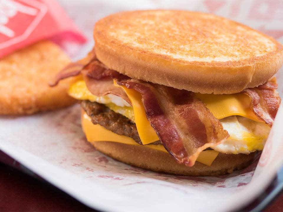 FoodEagle's tweet photo. The Loaded Breakfast Sandwich has all the stuff you want for breakfast in one place..Head on over to @JackBox today :) https://t.co/JmSbSALoes