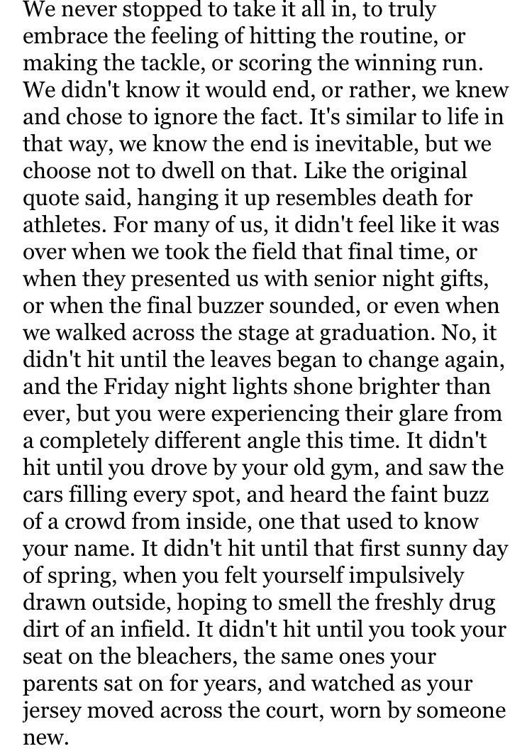 DMVSoccer96's tweet photo. "Every Athlete Dies Twice" https://t.co/tGVPvYFzQJ