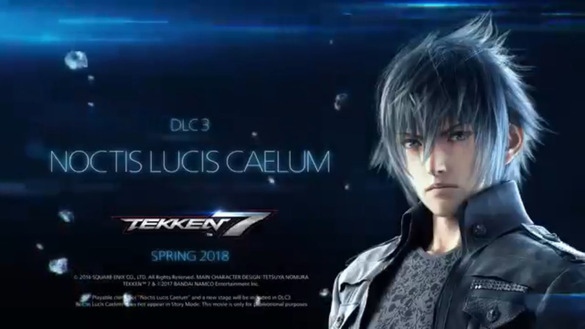 GwynCampbell's tweet photo. Bamco is looking for some of that sweet #FF15 money.  (^-^;
#videogames #Tekken7 #finalfantaay 
https://t.co/fs4AeaeLQM https://t.co/EVvQXHciat