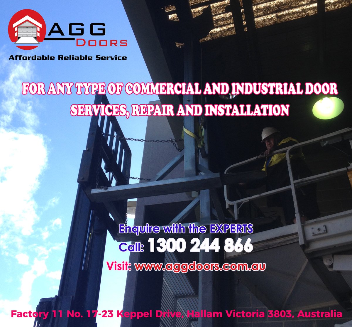 AGGDOORS's tweet image. AGG Doors cares and ensures the safety of your business.
We offer a quality industrial and commercial door services.

#industrialrollerdoor #industrialrollershutter #industrialdoors #commercialdoors #aggdoors