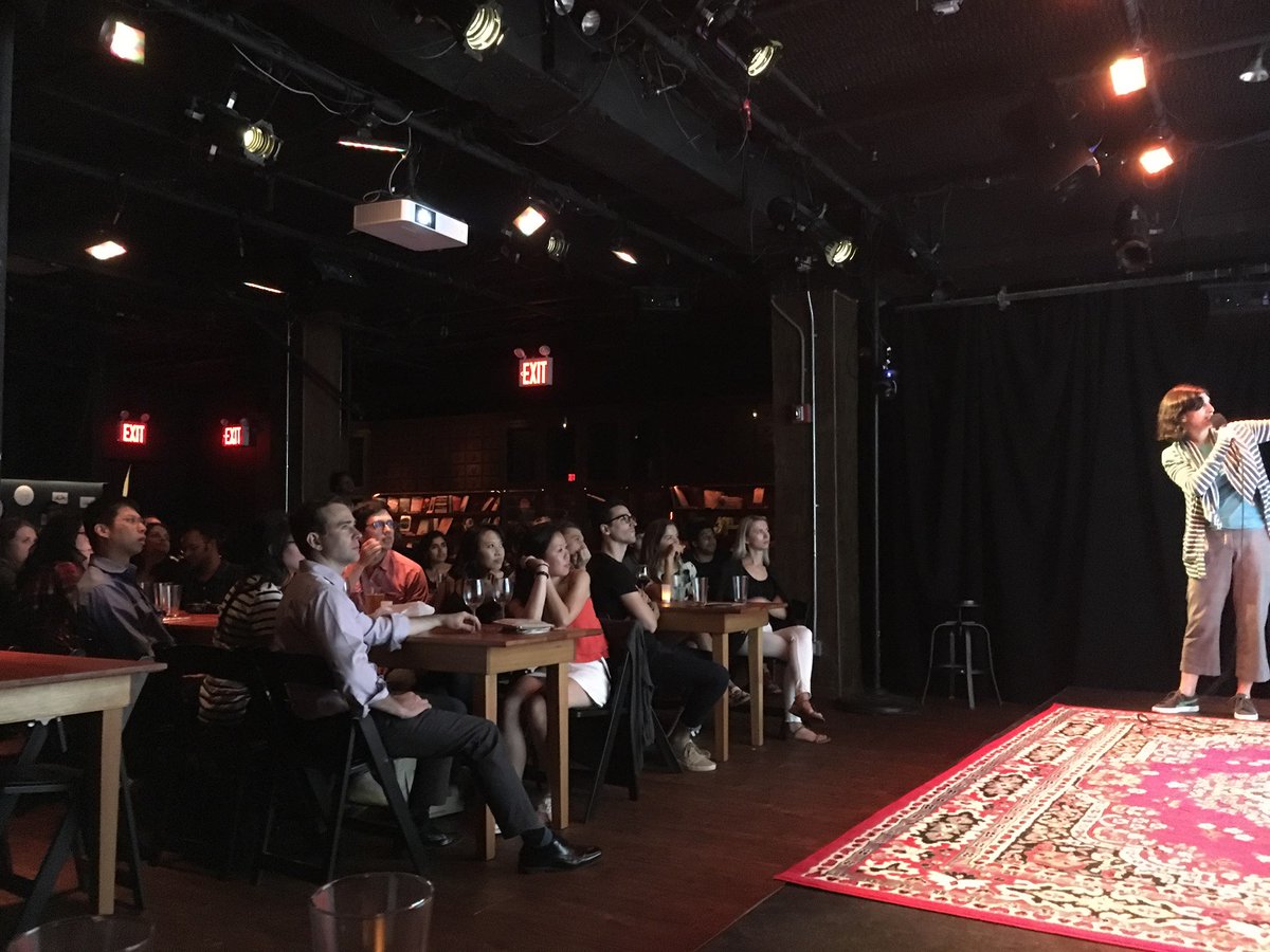 caveatnyc's tweet photo. TONIGHT 9:30PM | MONOTONY with @SelenaCoppock #ObehiJanice @mikelebovitz #AllisonLeiby @2tonbug #MatthewSchechter @dulcesloan Tix: https://t.co/pGV8JA71Ec https://t.co/4k3mlG8DRS