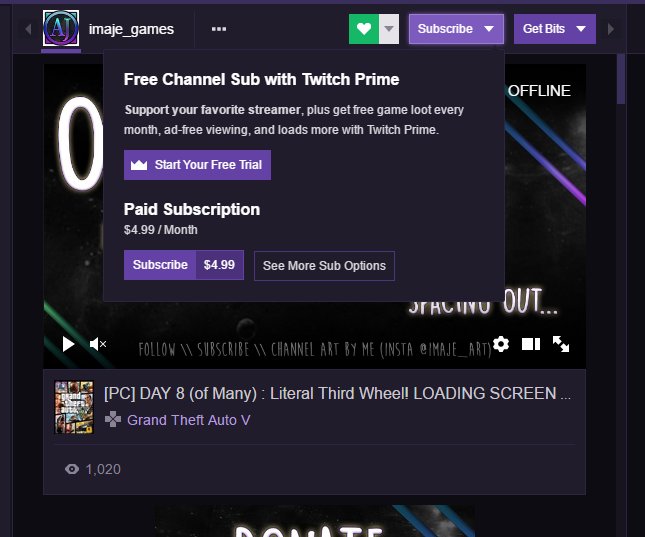 DaGoudah's tweet photo. Just wanna send out this awesomely proud moment of my cousin @imaje_art having a sub option and making #affiliate on #twitch #proudcousin #PakLife https://t.co/9gj9zwKPi8