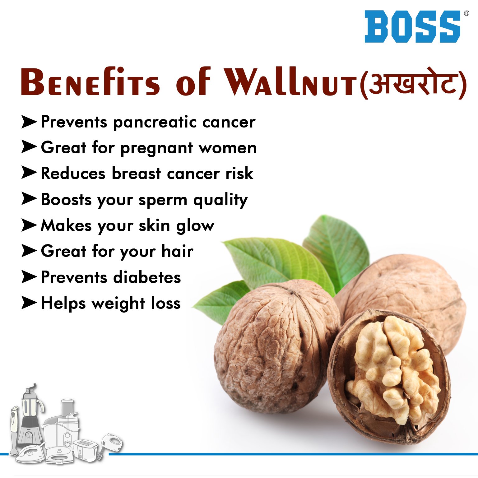 8 Miraculous Benefits Of Using Walnuts For Healthy Skin & Hair!!