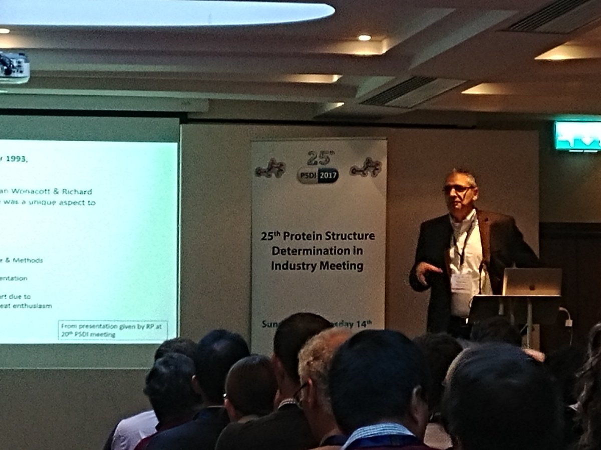 HarkerBIO's tweet photo. Dr. Harren Jhoti, #Astex CEO delivers welcome address at #PSDI2017 https://t.co/e6ATt4gPyZ