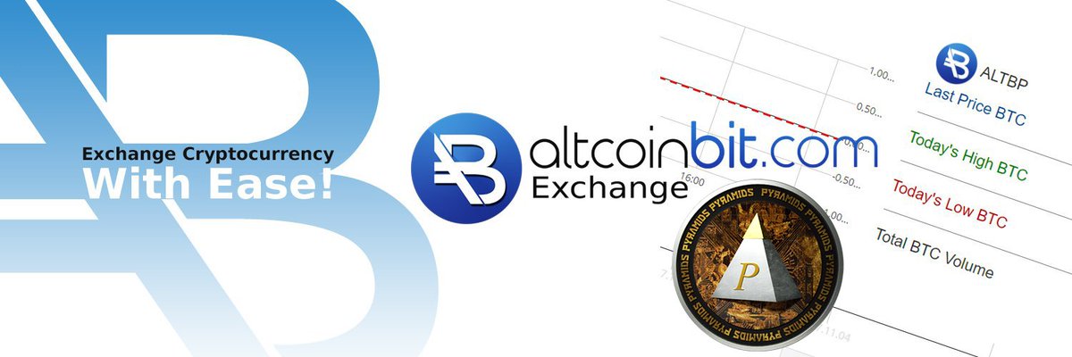 PyramidsCoin's tweet photo. #PYRA have entered @AltcoinBit โ
you can start trade #Pyramids now !!!!๐๐
BTC market
https://t.co/nqov53oDLu
LTC market
https://t.co/4bec1UgXFG
Doge market
https://t.co/NCns2lqBqS
#PyramidsCoin #trade #exchange #trading #trading_platform #market #bitcoin #cryptocurrency https://t.co/LVT96BiA8B