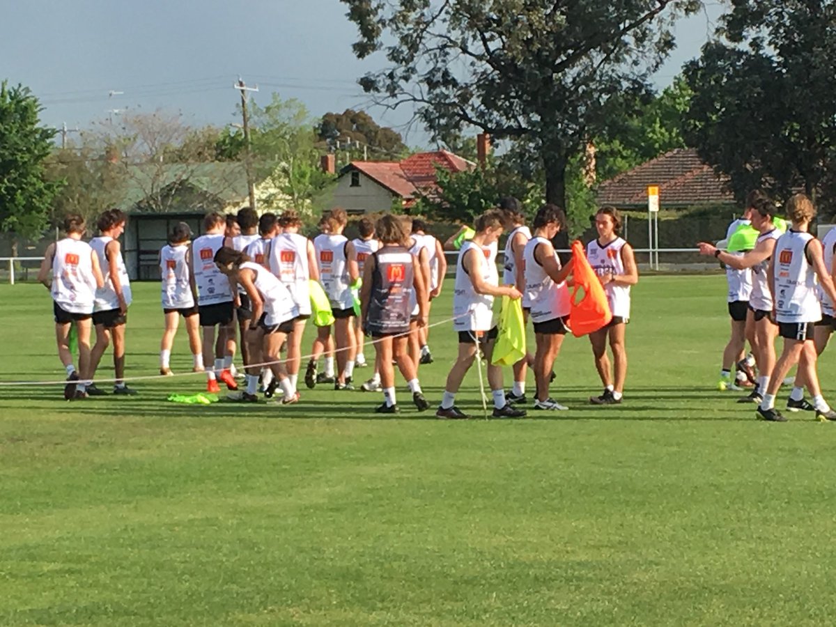 Pre-season 2018 is under way all across Western Victoria as over 150 hopefuls start their journey towards a place on the 2018 GWV Rebels @TACCup list