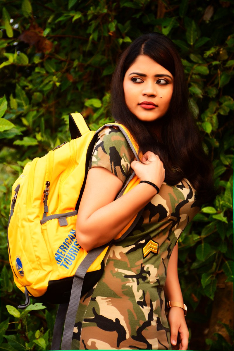 TheClosetTrap's tweet photo. Wandering around in my @amtouristerin Backpack 🎒
#TicketToEscape #americantouristorindia #wanderlust #camping #glamping #traveller #travelblogger https://t.co/46Nms2A4kS