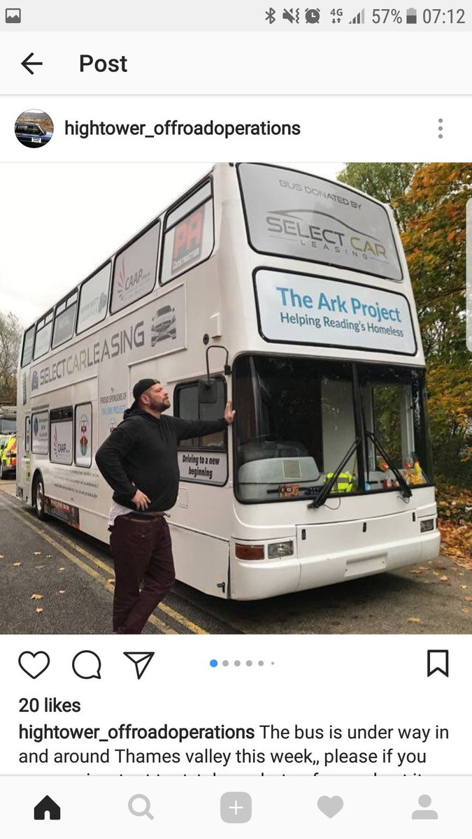 Ms_SThompson's tweet photo. Huge thanks to The Ark Project in Reading for inviting me down to look at their #Homeless outreach bus! Diary date coming soon... #TheArkProject #Reading #HomelessOutreachBus https://t.co/DEMM8tWE7z