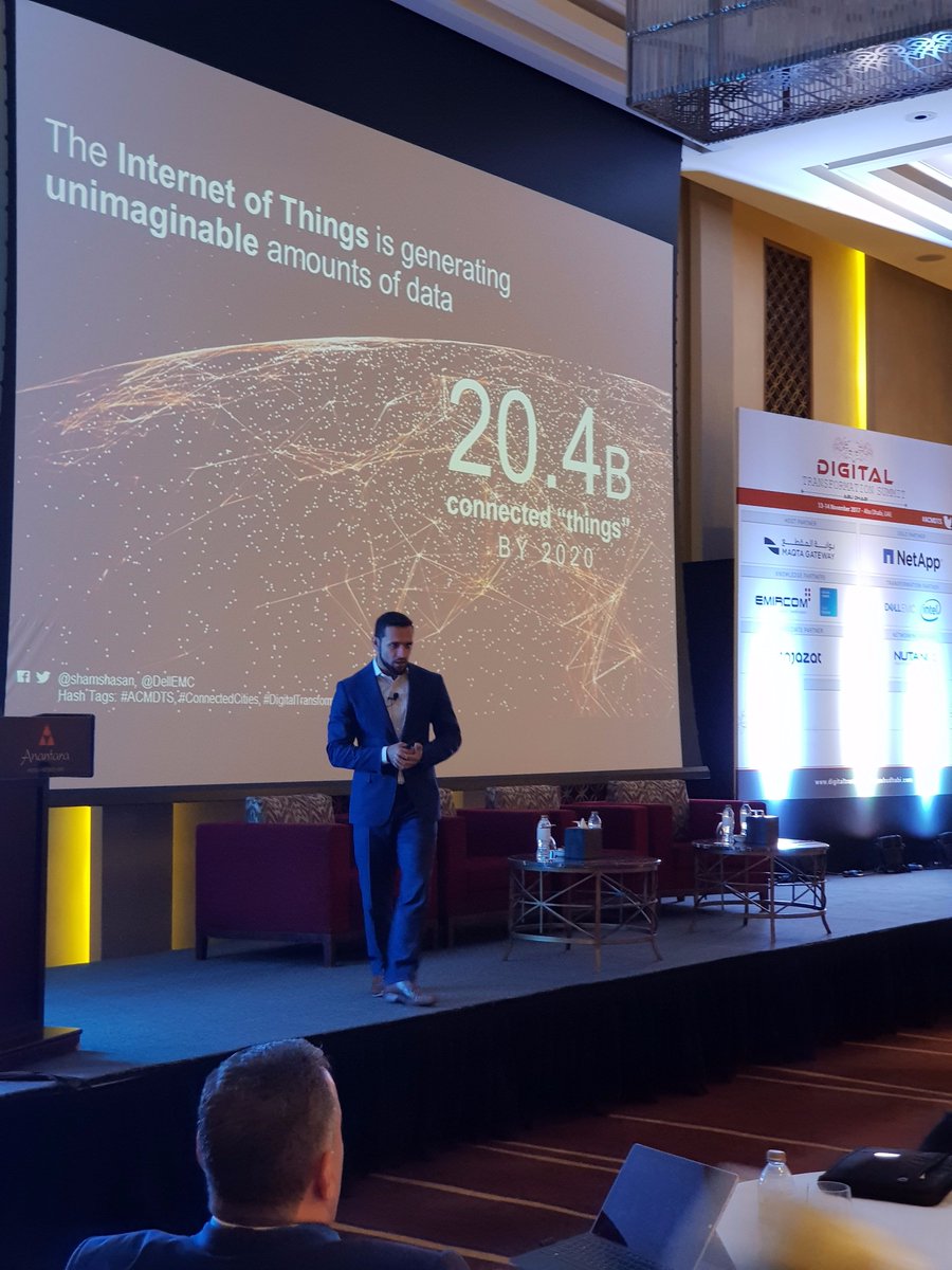 AkinNigeria's tweet photo. @shamshasan, Infrastructure Solutions Manager-META, @DellEMCMEA speaking on “Connected Cities – the Promises, Challenges, & Ingredients for Success” @ #ACMDTS 2017, looking @the fineline of walking towards the nirvana of connected city, connected citizen, & progress @acm_events https://t.co/EUHRbHuGIP