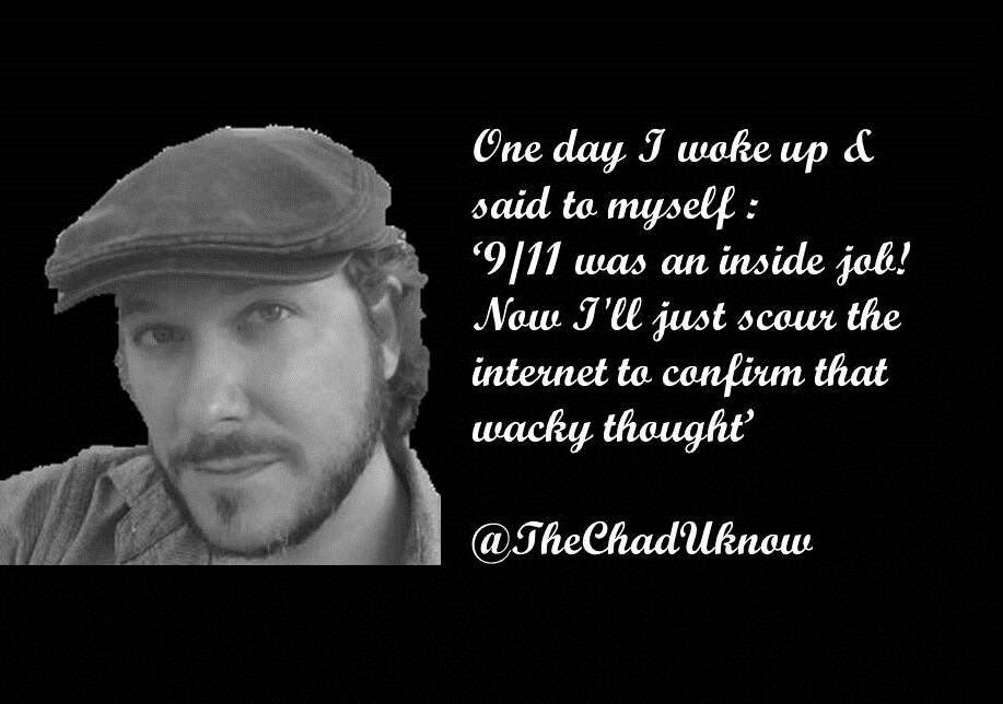 emanueI14486948's tweet photo. .@TheChadUknow reveals his source of conspiracy inspiration #dreamtup #backwardsthinking #truthisparamount(ish) #onamemesomustbetrue https://t.co/QljoknsCAI