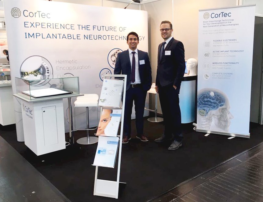 _CorTec_'s tweet image. First impressions from our booth H29.1 in hall 8a!
Visit Miguel and Fabian at the #COMPAMED2017 and get to know us!
#Compamed #COMPAMED17 #CorTec #Duesseldorf