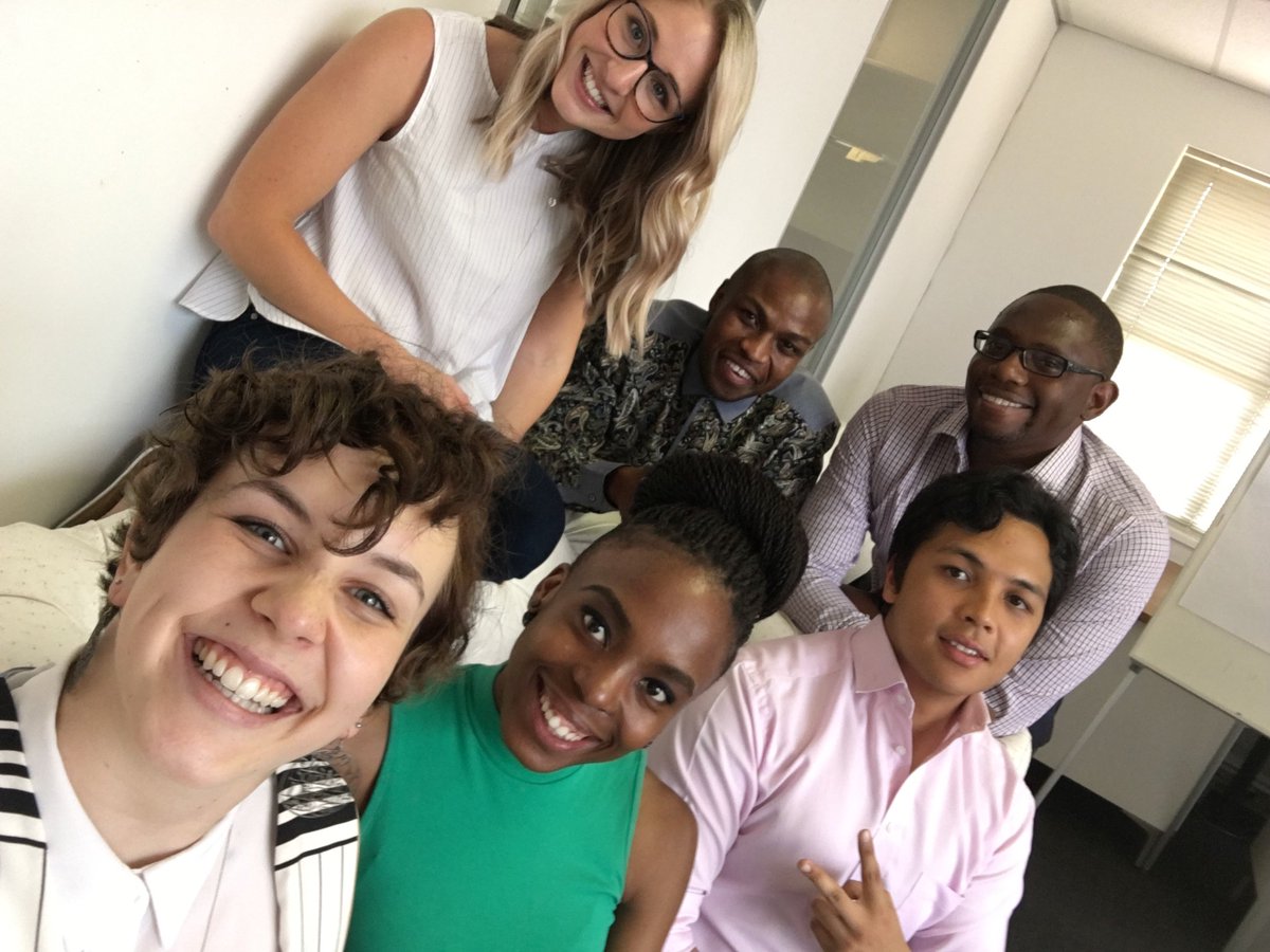 HavasJHB's tweet photo. Welcome to the #HavasTop6, 6 interns who are getting their first taste of life in the ad world, they're part of our team for the next 6 weeks! #FluentInTomorrow https://t.co/U4ZSTQMAnN