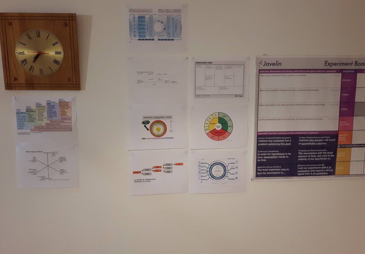 quolyweb's tweet photo. Nouveau mur des différents modèles d'affaires installé pour réfléchir à un nouveau service.

Quels sont les modèles qui vous inspirent? https://t.co/NuNRkt8HYM