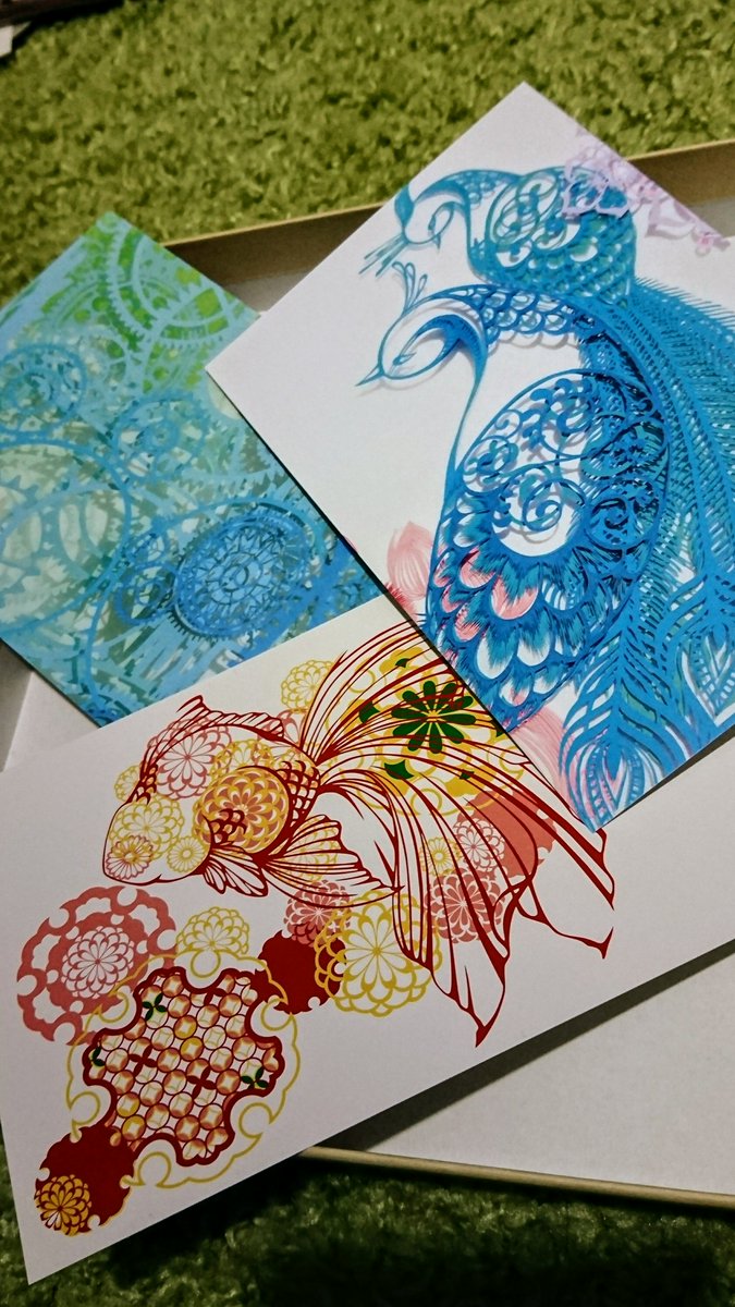 たくみ در توییتر デザフェスのおたから 切り絵そのいち 鮮やかで繊細で 滑らかな線は祐琴さん Yukotokoto221 重ねた切り絵 が平面なのに立体的でたいそうきれい 和紙の風合いがうつくしいのは蜜鈴堂さん Mitsurindo すてきな和服で大きな切り絵をしてらした たくみ در توییتر デザフェスのおたから 切り絵そのいち 鮮やかで繊細で 滑らかな線は祐琴さん Yukotokoto221 重ねた切り絵 が平面なのに立体的でたいそうきれい 和紙の風合いがうつくしいのは蜜鈴堂さん Mitsurindo すてきな和服で大きな切り絵をしてらした