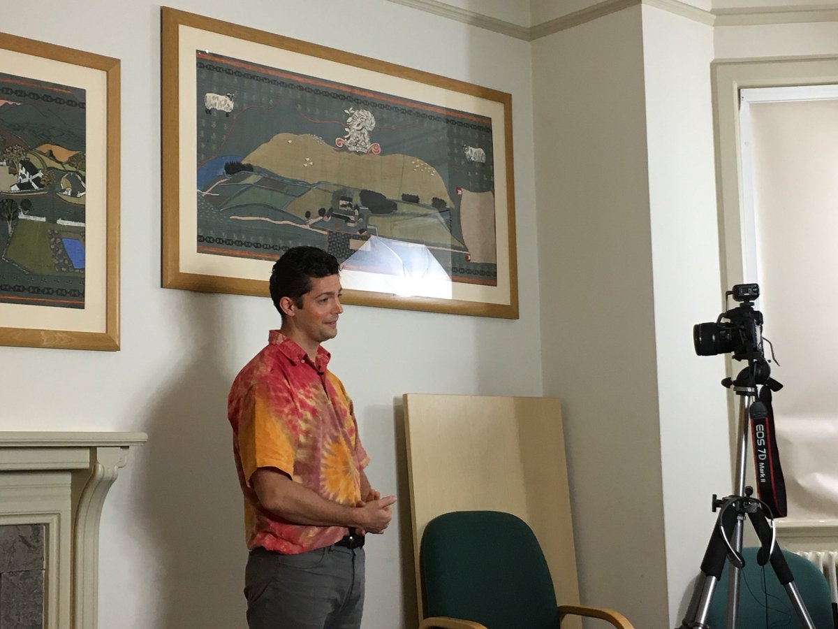 GretaBertram's tweet photo. Filming with @snailtales for #IntangibleMuseum - recording folk tales based on the collections at @TheMERL https://t.co/SzTPEV2JuA