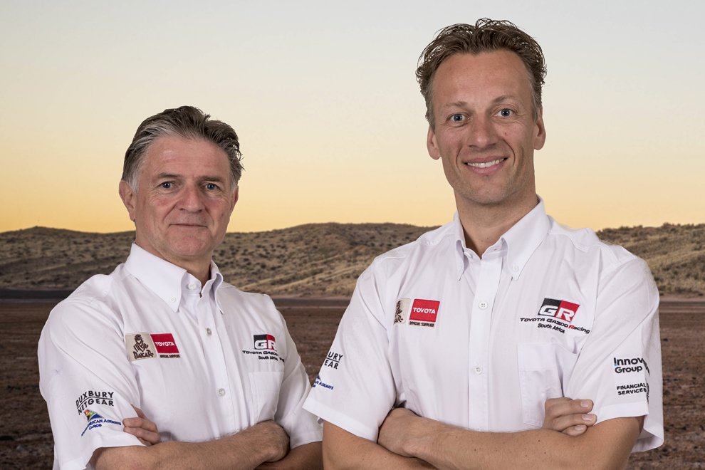 Imperial_Toyota's tweet photo. Toyota Gazoo Racing SA announces de Villiers, Al Attiyah and ten Brinke to drive brand new Hilux in 2018 Dakar. https://t.co/qlBDkGApls https://t.co/cXo3rJtNSI
