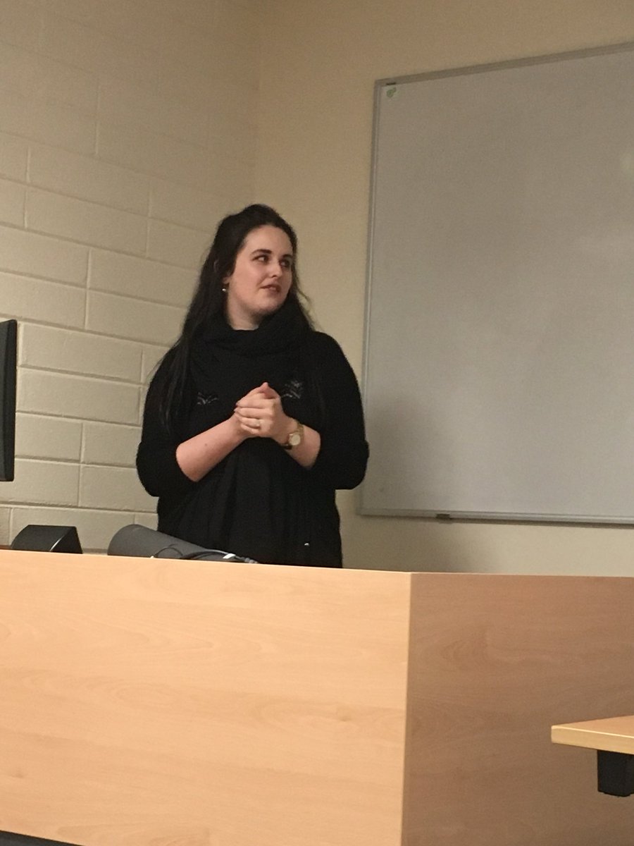 AppPsychUCC's tweet photo. .@gillysmurf and @lisaemurphy currently presenting their research on time perspective in relation to driving behaviours https://t.co/t1yszM4Go3
