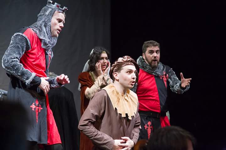 Operacting's tweet image. Opéra Croquefer d'Offenbach au Théâtre Déjazet !! avec Bruno Putzulu, le parrain de la saison, puis Sébastien Obrecht, Xavier Mauconduit, Pierre Girod et Claire-Elie Tenet.