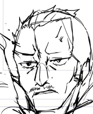 目立ちすぎるという理由で今しがたボツになったモブ社長の供養… 