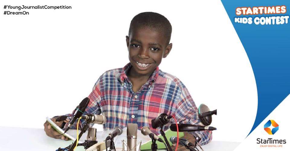 kenyaaxis's tweet photo. Does your kid dream of being on TV? As a news anchor or reporter? Record them imitating their favourite news anchors and post the video on @StarTimesKenya Facebook page and they could win fabulous prizes
#kidscontest
#JournalistCompetition https://t.co/iNH6KXwNzk