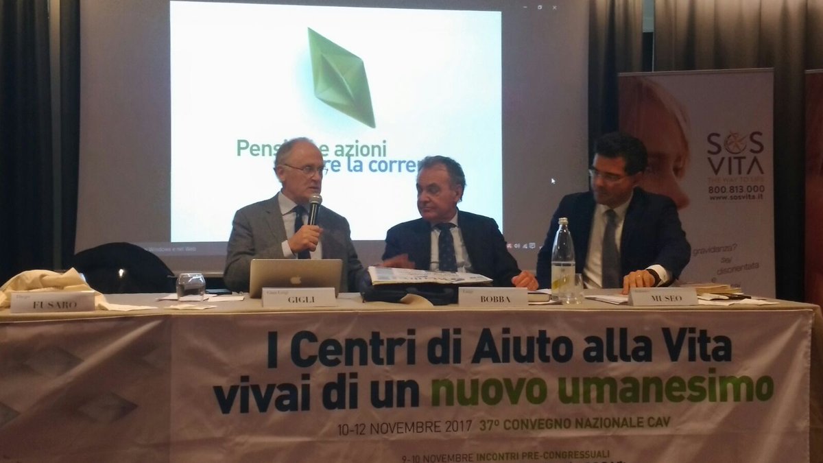 Gianluigi_Gigli's tweet photo. @Agenzia_Ansa - @MpV_Italia: @Gianluigi_Gigli operare contro disumanita' che avanza. Si chiude a #Milano convegno nazionale Centro di aiuto https://t.co/FgujRZbnud #Cav2017 #cavnuovoumanesimo https://t.co/40jcIkC7Y7