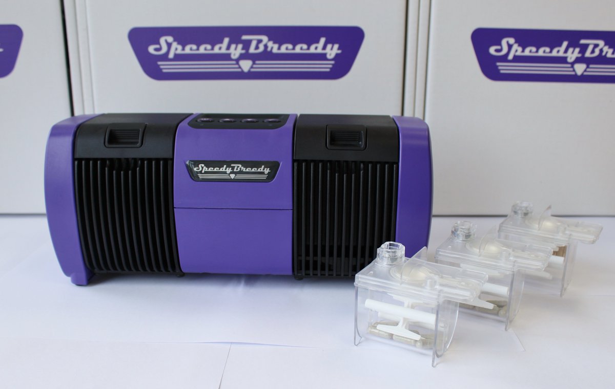 SpeedyBreedy's tweet photo. Speedy Breedy® is extremely compact, weighing just 3.0 kilograms. It is portable and operates on 12 volts dc and mains adaptors, enabling conventional and mobile use in more remote areas. https://t.co/Tklo9MAmsV
 #labinabox #speedybreedy #bactest #respirometer #science #microbes https://t.co/ZL8JOfPXS8