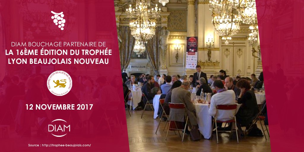 Diam_cork's tweet photo. DIAM, official partner of Beaujolais Nouveau contest, which was happened this weekend in Lyon !
#BeaujolaisNouveau #Partner #DIAMBouchage https://t.co/hzdkBaTgRk