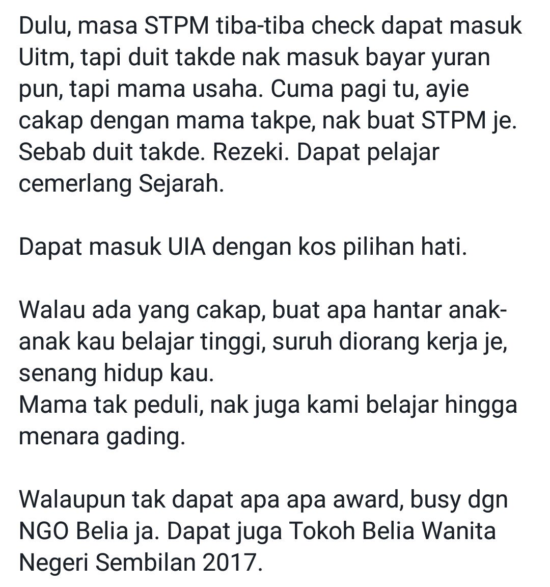 ammielyya's tweet photo. Khas untuk mama
#IIUM33rdConvocation https://t.co/cDwtDnW9sO
