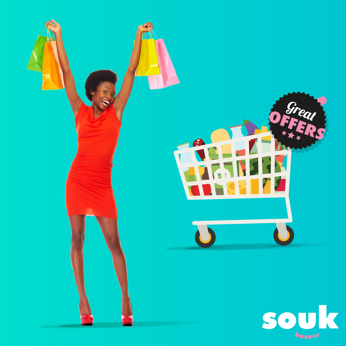 soukkenya's tweet photo. You spend 1.5 years of your life shopping, make it exciting with amazing offers only at Souk Bazaar Supermarket #SoukBazaar #Supermarket #RightPlaceRightPrice https://t.co/lehNoxzzDq