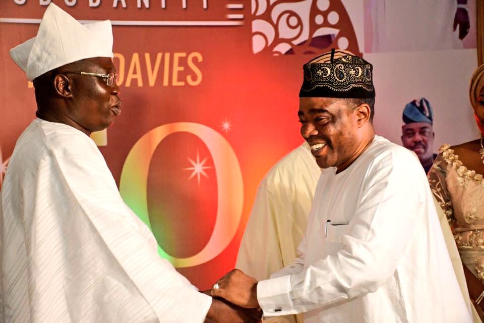 At Otunba Olufemi Davies 50th Birthday Celebration.