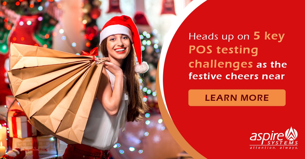 testing_aspire's tweet image. .#Retailtestautomation has evolved over the years, get insight into the Top 5 #Testing Challenges Watch the video here ter.li/eq1u74
#POS