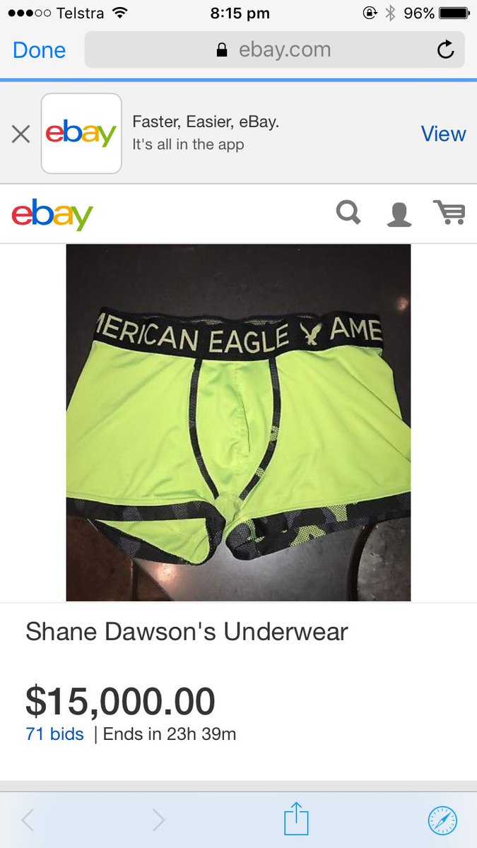 Lucy Garland on X: Shane Dawson is selling his underwear on , and  someone has wayyy to much extra money 😱  / X