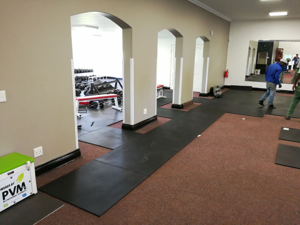 KingEdVIISchool's tweet photo. #RedDevelopment @KingEdVIISchool New Functional Gymnasium entering final stages #newfloor #newequipment #redexcellenceinmotion #excitingtimes💪 🏋️♂️ https://t.co/65AfpSD4AS