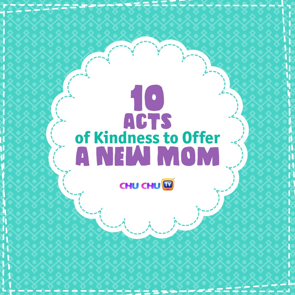 TheChuChuTV's tweet photo. Want to help a new mom? Give her suggestions for something that you can do—if she declines the offer, suggest something else.  Here is a list of 10 ways to help a New Mom. 1/3
#WorldKindnessDay #Parenting #NewMom #MondayMotivation https://t.co/sULQEcCvse