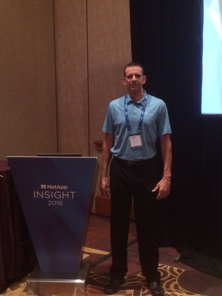 Make sure you catch "Extending #NetAppHCI with <a href="/VMware/">VMware</a> #vRealize Orchestration" featuring the fabulous @adamhaid today at 11:15 in B5 - Hall 2.1 #NetAppInsight bddy.me/2mlbSBh