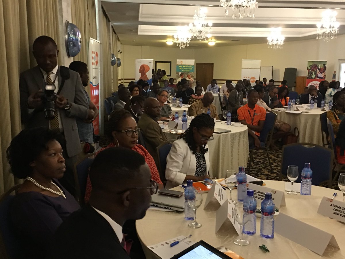 UNFPA_WCARO's tweet photo. .@UNFPA_WCARO RD @mabinguengom1 addresses Regional Mgt Team meeting #RMT2017 highlights the extraordinary opportunity to implement new @UNFPA Strategic Plan. https://t.co/WxOhaBhGd9