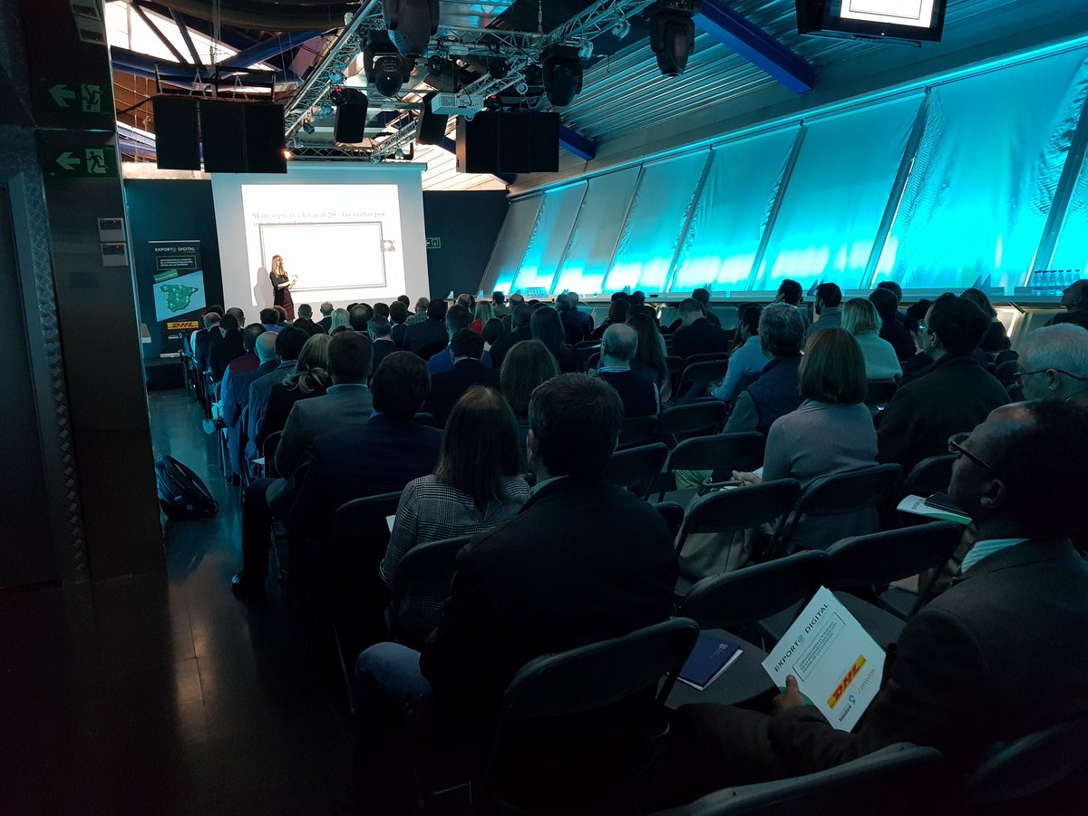 marta_belloso's tweet photo. @EXPORTA_DIGITAL imprescindible para vender online internacionalmente. 250 empresas asisten hoy en Madrid. @nicolas_mouze @AmvosDigital @Adolfo_fdz https://t.co/p84BdhGhBC