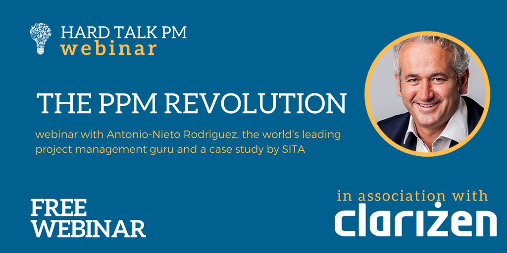 pm_excellence's tweet photo. Sign up now https://t.co/TVCNDwAl7m for HARD TALK PM webinar with @ANietoRodriguez. Creating more #clarity with strategic #ppm. #hardtalkpm https://t.co/ruVM61OzRW