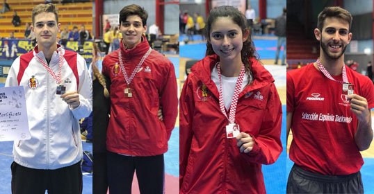 Increíbles resultados de nuestros becados de Taekwondo en el Open de Croacia. podium.telefonica.com/noticias/eacut…