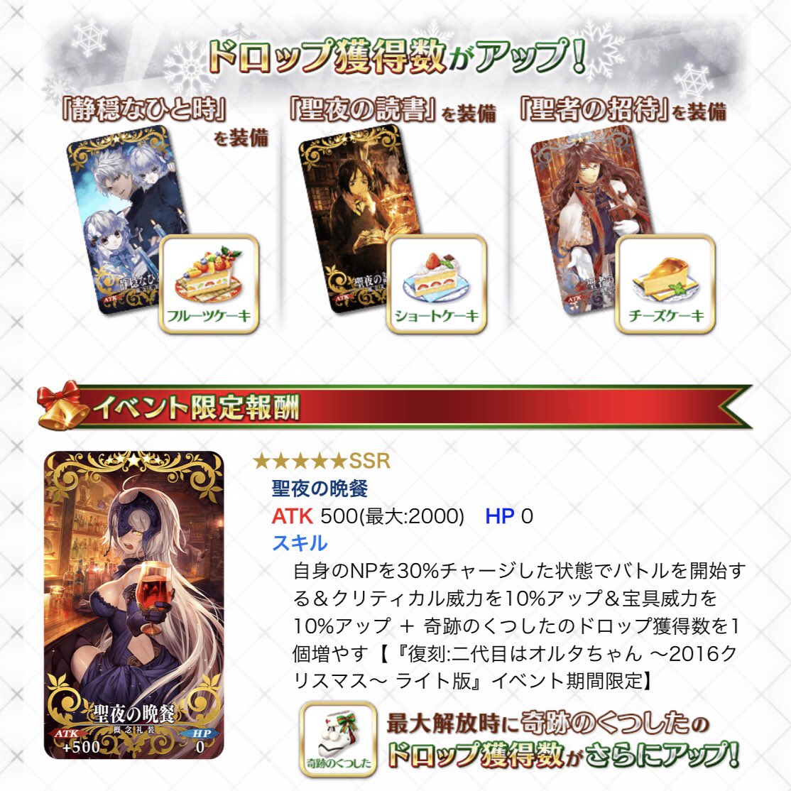 ｆｇｏクリスマス復刻 Togetter