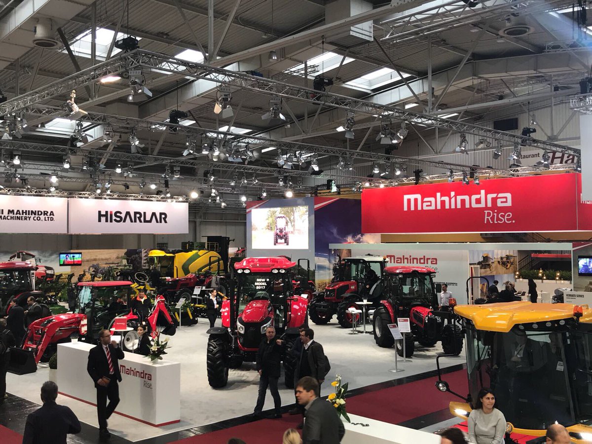 Hisarlar's tweet photo. Teknoloji ve yeniliğin buluştuğu yerdeyiz. #agritechnica #mahindra #rise #todayistheperfectday https://t.co/XWEnbLqL7f