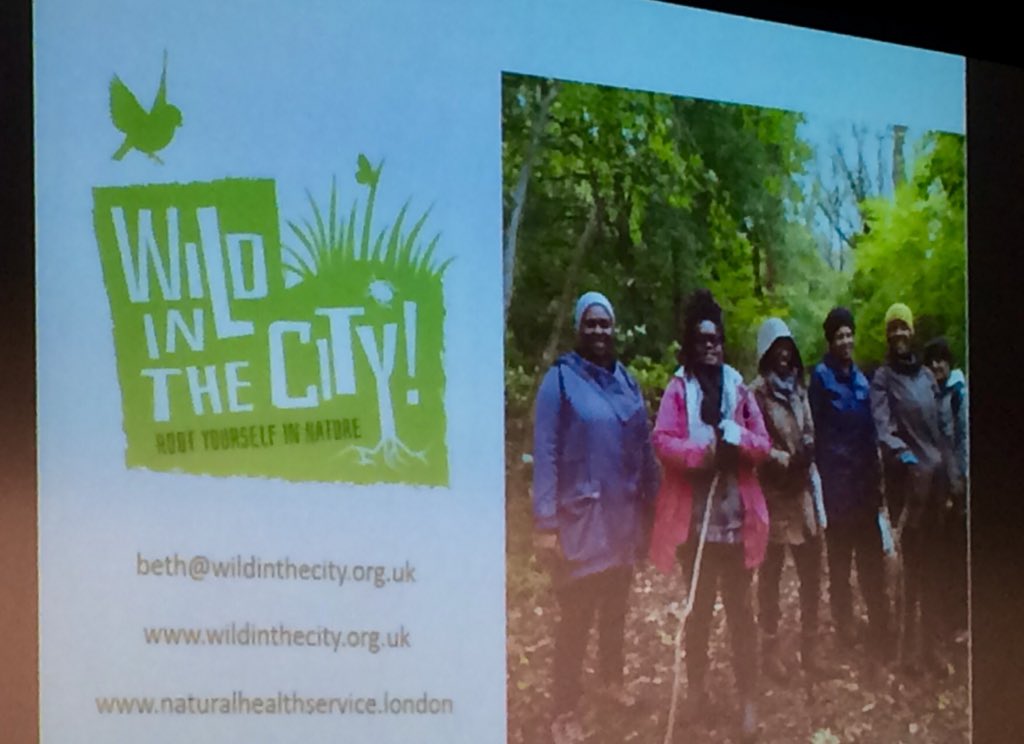 LDN_environment's tweet photo. Beth Collier @WildintheCity1 explains ‘natural health service  in London https://t.co/3RkrplcMaa #GreenPrescribing https://t.co/47OlMptWHm