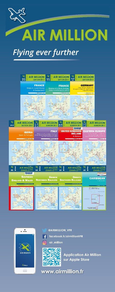 AIRMILLION_VFR's tweet photo. Air Million and Jeppesen, when paper meets digital ! @Jeppesen and @AIRMILLION_VFR have joined together to offer complimentary digital and paper charts ! #WeAreAERO #FlyingEverFurther #ElevateYourFlying #JEPPESEN #AIRMILLION https://t.co/8m9ZpDXwBO https://t.co/v0RIcSfNq3