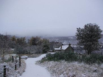 BBCScotWeather's tweet image. Snow! Thank you RonbytheLoch. from Aviemore