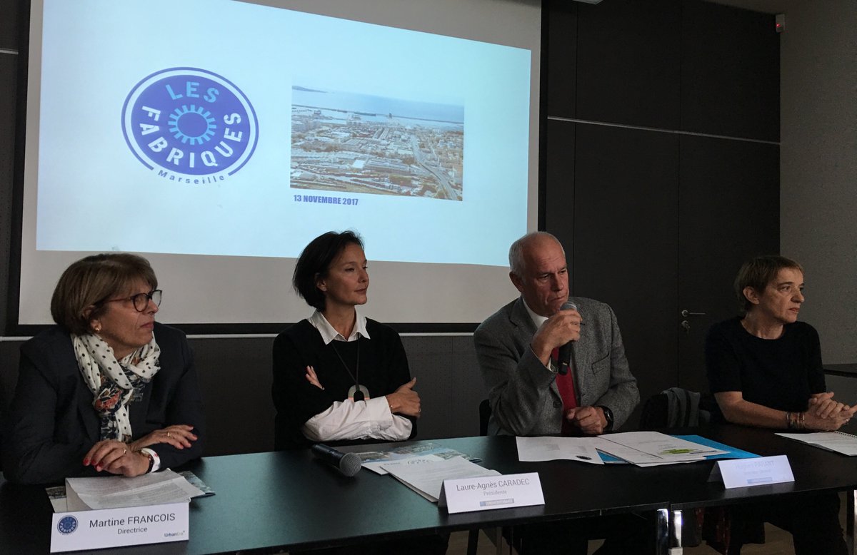 MadeMarseille's tweet photo. Pour #HuguesParant, directeur de @Euromed_MRS : "Notre ambition est que le futur #ecoquartier Les Fabriques soit aux normes futures pour qu'il soit attractif pour la génération qui verra son ouverture, dans 7 ans" #Marseille #euromediterranee https://t.co/5BnenbXkCp