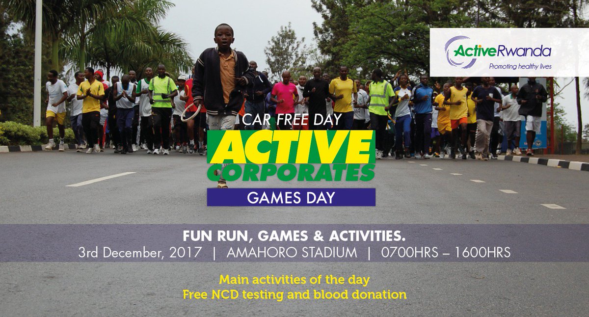 active_rwanda's tweet photo. T-19 days to the event that could change a life. #activerwanda https://t.co/tsdcyn8xGC