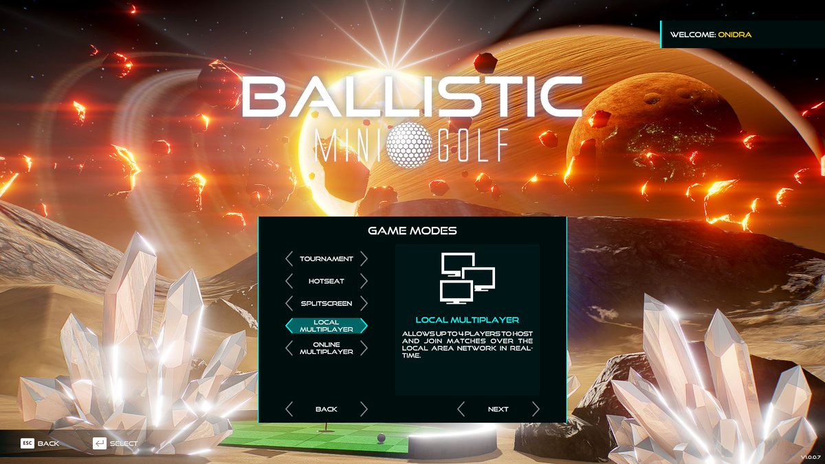 GameGuideFR's tweet photo. Les parcours de golf sont désormais à votre portée sans bouger de votre ordinateur grâce à #BallisticMiniGolf https://t.co/QZRJGi89gr https://t.co/ZvSilwgD7E
