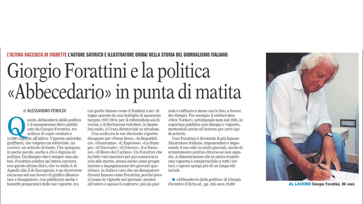 Giorgio Forattini tweet media