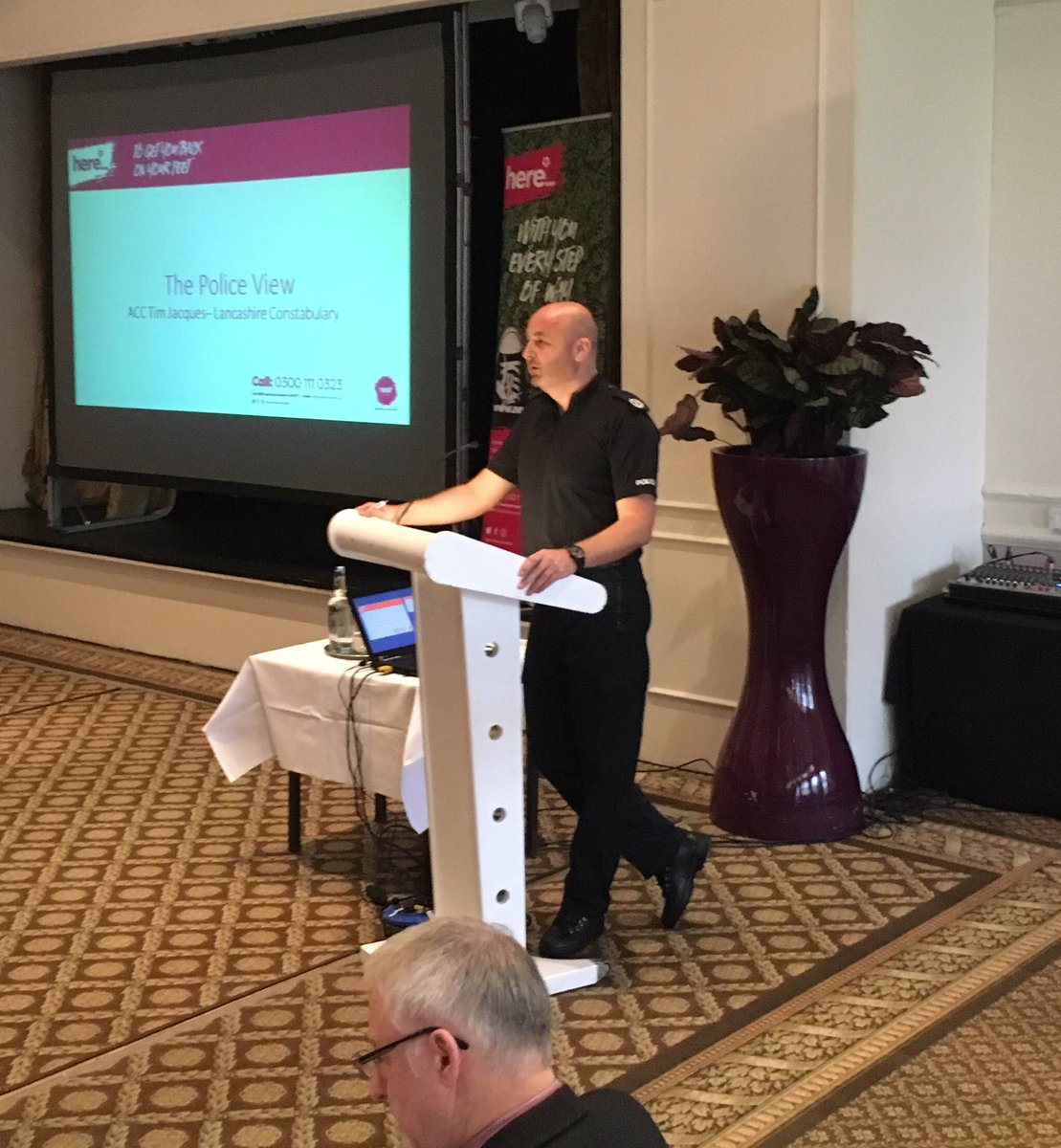 LancsPCC's tweet photo. ACC Tim Jacques from @LancsPolice talking about how important early prevention is in tackling CSE - again shows how working in partnership is key and why we are here today #CSEtoolkit https://t.co/Z07nagiF9i