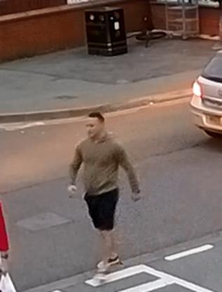 Can you help us  trace this man in connection with an assault on a 57 year old man in Brynycabanau Road #Wrexham  at 9.30pm on July 29 this year.  Call 101 reference
RC17114440.
